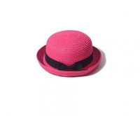 SKB004 custom-made curling straw hat style custom sunscreen straw hat style beach hat making beach hat straw hat style straw hat manufacturer side view